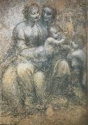 Leonardo  Da Vinci Cartoon Germany oil painting artist
